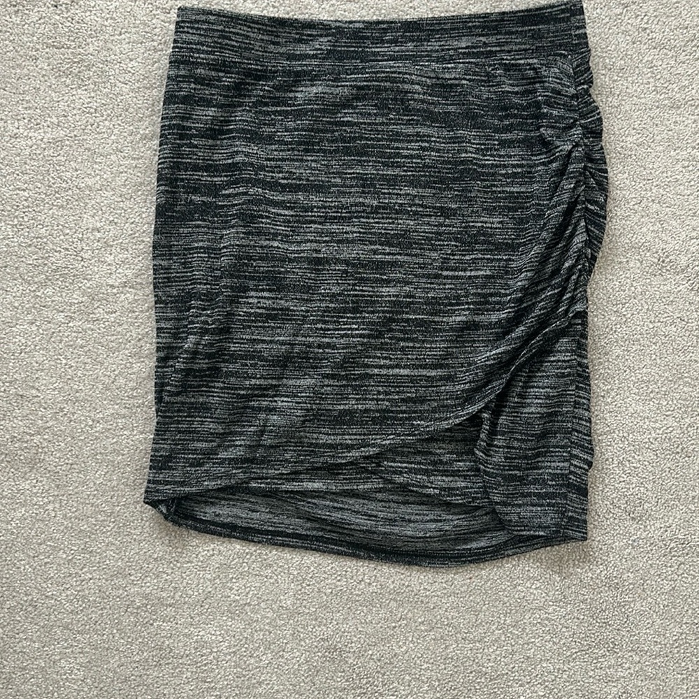 Garage black and grey skirt